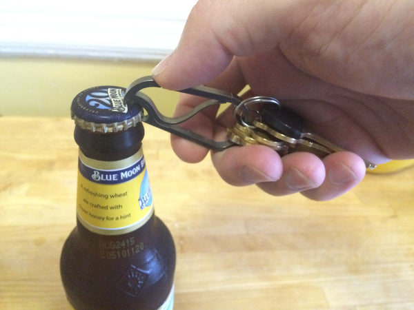 Keyklipz Titanium ‘Bottle Opener’