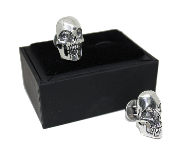 Business Face - Skull Cufflinks