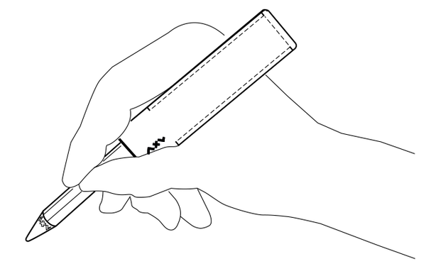 Beta Inkless Leather Pocket Pen